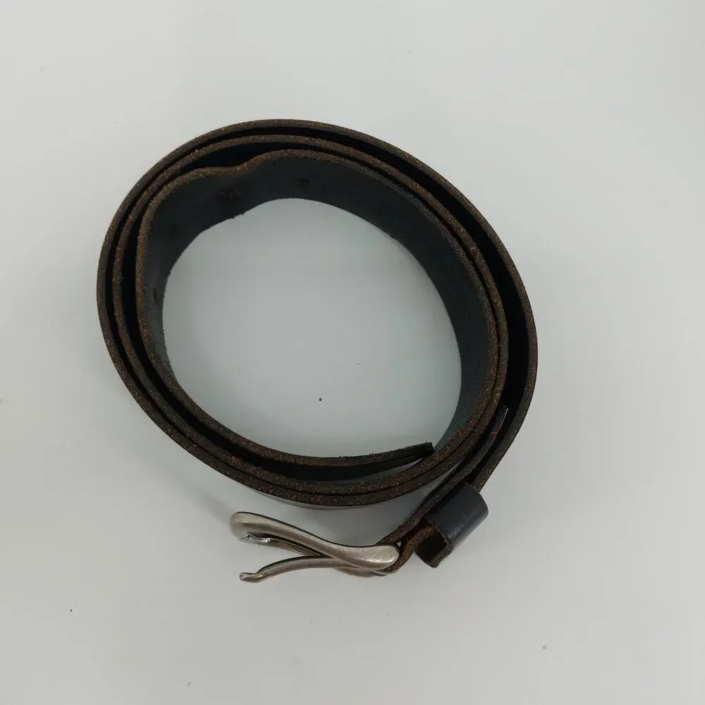 Wrangler Black Genuine Leather Belt Size 38/95